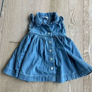 Baby gap denim dress 12-18 month